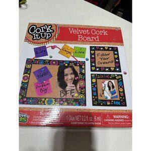 Cork It Up Velvet Cork Board